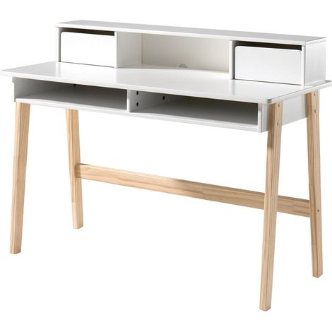 Bureau Vipack Kiddy - Blanc (1/2)