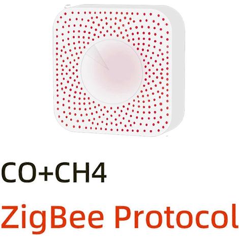 Tuya Smart Zigbee Erdgas- und Kohlenmonoxid-Sensorventil –
