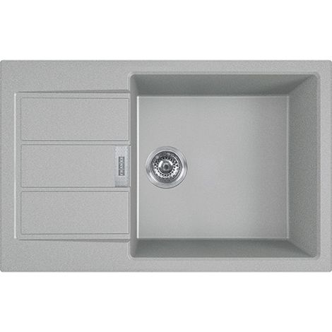 Franke Sirius 2.0 - Lavello in tectonite S2D 611-78 XL 78x50 cm, grigio 143.0617.617 (1/4)