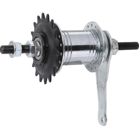 Vélo à pignon fixe en alliage d'aluminium, 36 trous, marche arrière, frein arrière. (1/5)