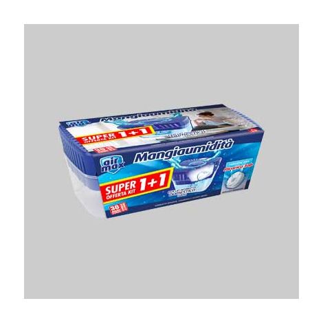 Kit mangiaumidita 1+1 450 gr 1+1 450 gr + ricarica tab 450 gr