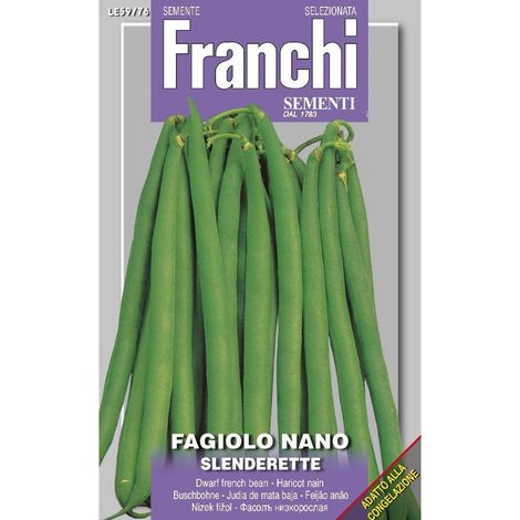 SEMI FAGIOLO NANO SLENDERETTE FRANCHI SEMENTI