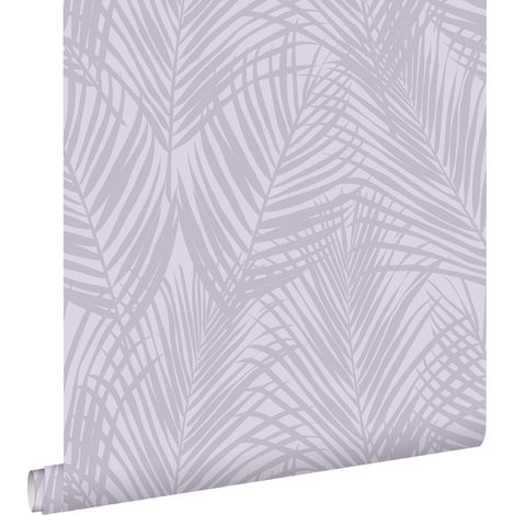 papier peint feuilles de palmier lilas violet  - ESTAhome (1/5)