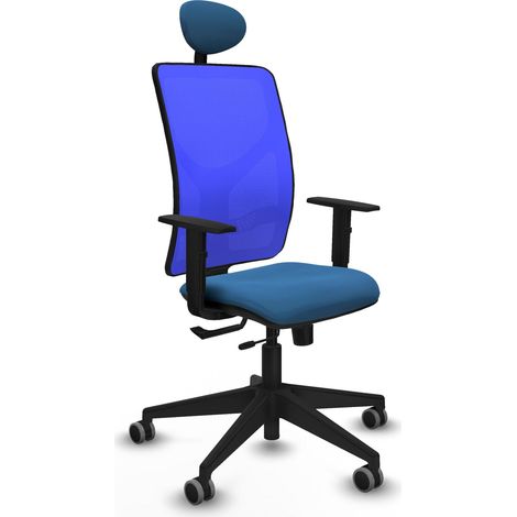 Sedia da ufficio piqueras y crespo Motilla nero 120 kg (1/2)