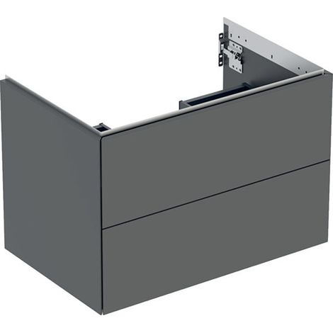 Geberit ONE armoire sous lavabo, 2 tiroirs, 74x50,4x47cm, (1/3)