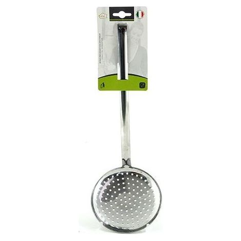Schiumarola in acciaio inox cm 13