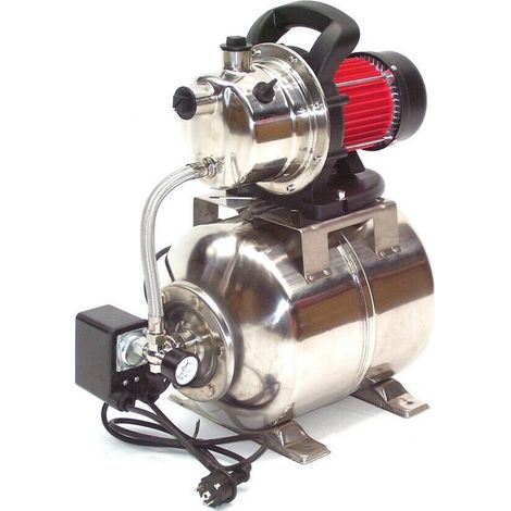 Edelstahl Hauswasserwerk 3800L Gartenpumpe Wasserpumpe Pumpe 44323 Bewässerung (1/5)