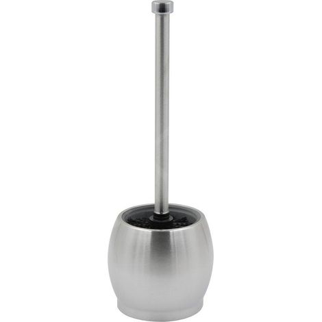 Brosse WC, acier inoxydable mat