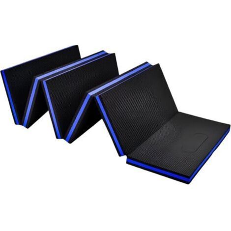 Tapis de sécuritéTapis de mécanicien, tapis de travail extra solide en EVA, genouillères, outil de voiture multifonction pour atelier, jardin, garage (1/4)