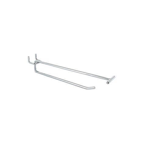 Anstecknadel für Karton- oder Linienboxen aus Metall, mit Etikettenhalter. Lochabstand: 25,4 mm. Länge: 150 mm.