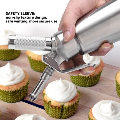 pistolet à beurre en acier inoxydable (1/5)