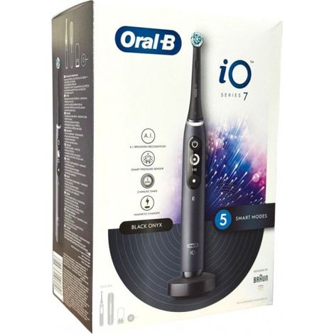Braun Oral-B iO Series 7N Black Onyx Elektrische Zahnbürste"-"175209766