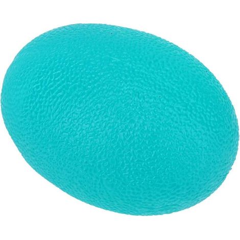 Keenso Boule de Poignée en Forme d'Oeuf, Oeuf de Massage d'exercice de Doigt de Mains Boule de Poignée de Thérapie de Massage de Silicone Vert (1/5)