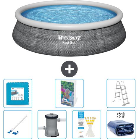 Bestway Fast Set Rund - 457x107 cm - 8-teilig S493