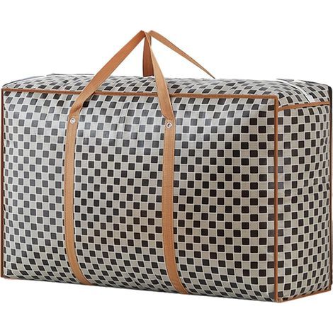 borsa portaoggetti, borsa portaoggetti impermeabile e antipolvere, borsa portaoggetti di grande capacità, organizer per traslochi, borse per imballaggio di vestiti e coperte (1/5)