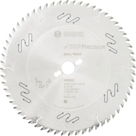 Lama da sega circolare Top Precision, ideale per legno, 300 x 30 x 3,2 mm, 60 (1/2)