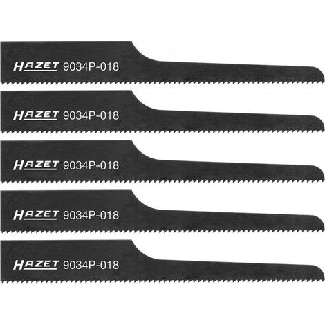 Hoja de sierra de recambio de 5 unidades 93 mm 18 Z HAZET (1/2)