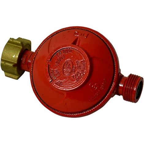 Fester Propan-Druckminderer niedriger Druck 20x150 männlich - Flaschenanschluss 1,5 kg/h 37 mbar