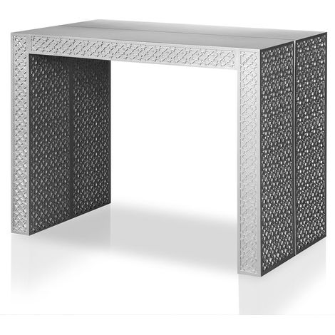 Table Console extensible Nassau Morocco Gris