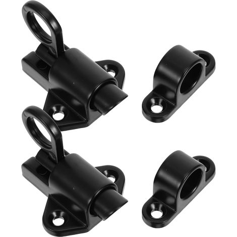 2 Pieces Auto Aluminum Cabinets Wardrobe Locking Windows Pieces Spring