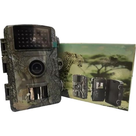 Caméra Faune Sauvage Caméra De Chasse Et Reconnaissance La Faune 16mp 1080P, avec Vision Nocturne 12M, Capteur Mouvement, Étanche, Sentier DL001 Surveillance Fiable Précise (1/5)