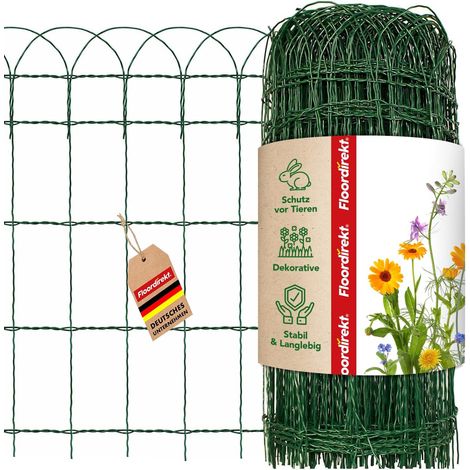 Treillis Ornemental, 40 cm x 10 Mètres, fils métalliques torsadés avec maille: 15 x 9 cm