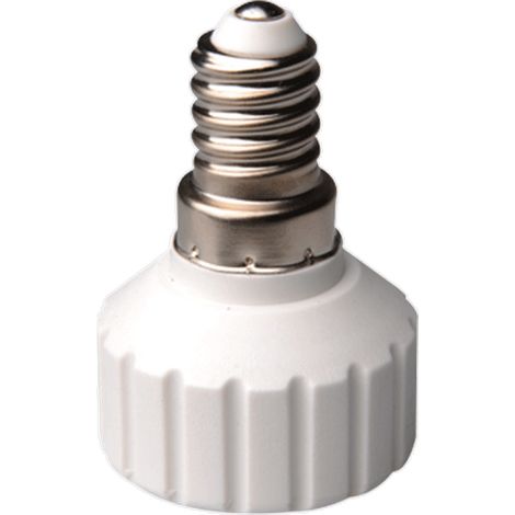 Adattatore Portalampada da E14 a GU10 Bianco 250V Aigostar (1/3)