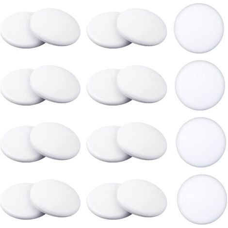20 butoirs porte protecteurs muraux adhésifs, silicone réutilisables, absorbent chocs, protègent surfaces murales