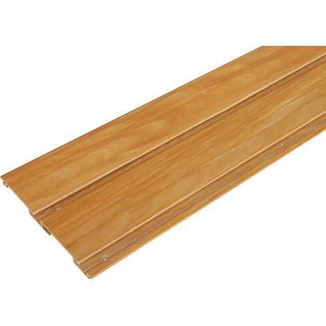Perfiles Características Juego de 2 Perfiles Color Madera 2 M X 15 Cm Superficie de Pared Cubierta 0,60 M²