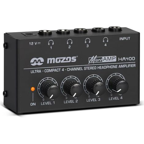 Mozos HA400 4-Kanal-Stereo-Kopfhörerverstärker (1/5)