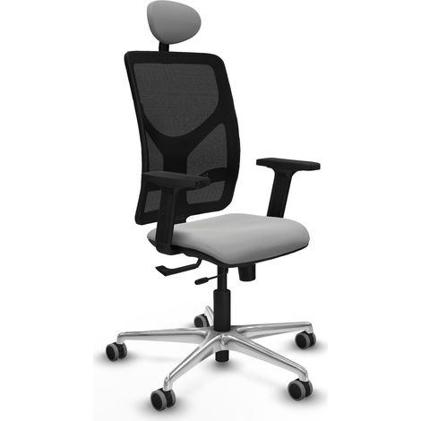Chaise de bureau piqueras y crespo Motilla noir support lombaire ajustable (1/2)