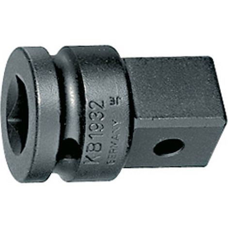 Llave de vaso Gedore kb 1932 adaptador 1/2 a 3/4 pulgadas