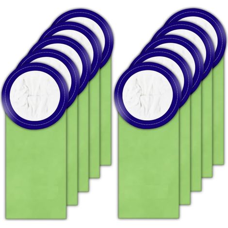 Sacchetto di ricambio universale per aspirapolvere 107314 100331 10QT Filtrazione multistrato Sacchetti per aspirapolvere di grande capacità