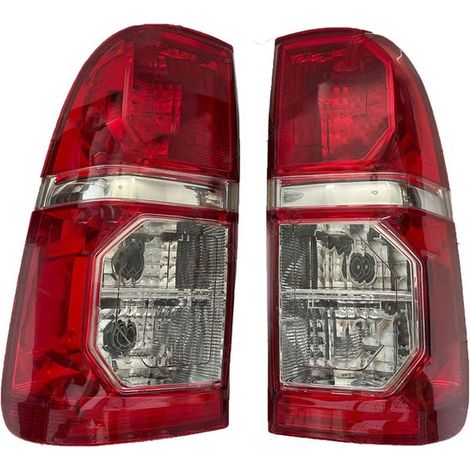 Per fanali posteriori auto, fanale posteriore luminoso e impermeabile con funzione freno, adatto per HILUX VIGO 2012, destro (1/5)
