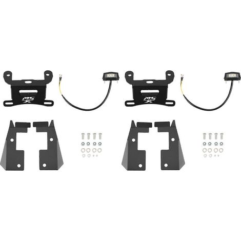 2 supports de plaque d'immatriculation LED pour moto HONDA MSX125 Grom/SF MSX125SF 2016-2020 (1/5)