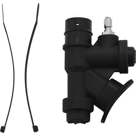 Gonfleur électrique universel pour gilet stabilisateur de plongée sous-marine avec embout buccal coudé à 45° pour tuyau standard de type K. (1/5)