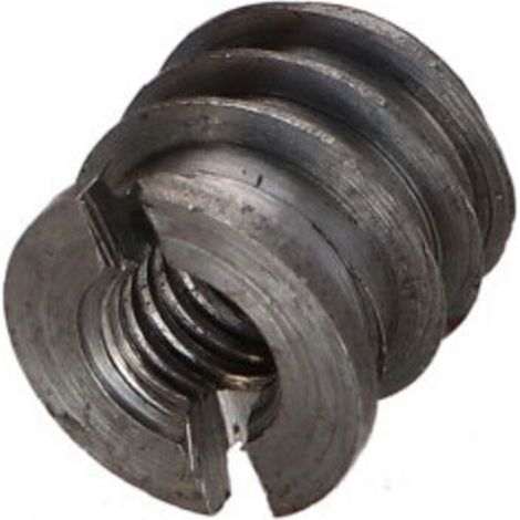 Insert fileté bois fendu Acier brut M6 12X18-30 pièces - Insert fileté bois fendu Acier brut M6 12X18-30 pièces (1/3)