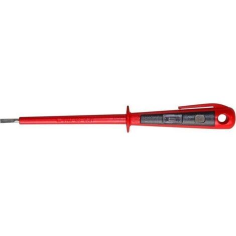 Testeur de tension/testeur de phase jusqu'à 250 V rouge/noir 190 mm (1/4)