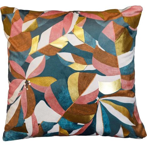 Housse de Coussin Imprimée "Rosia" 40x40cm Multicolore (1/5)