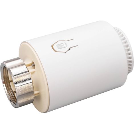 Thermostat intelligent sans fil pour radiateur, programmateur digital avec capteur NTC, contrôleur de température précis, compatible chauffage central, réglage horaire automatique (1/5)