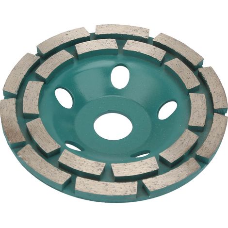 Meule diamantée 125x22,2mm à segments, disque de découpe pour béton, marbre et granit, tronçonnage universel. (1/3)