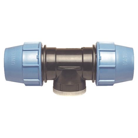 Té F1''1/4''(33/42) pour tube PE eau D40 le lot de 10