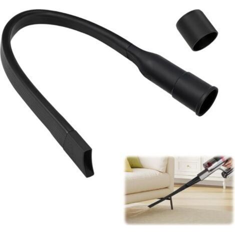 Embout Flexible Aspirateur, 62cm Suceur Plat Long Aspirateur, Embout Aspirateur Universel Accessoires pour Tous Les Aspirateurs avec Rraccord 35/32 mm, Brosse Fine pour Recoins Sièges Auto Canapés (1/5)