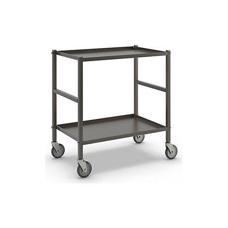 Kongamek Carrello di servizio con 2 ripiani 4 rotelle (1/4)