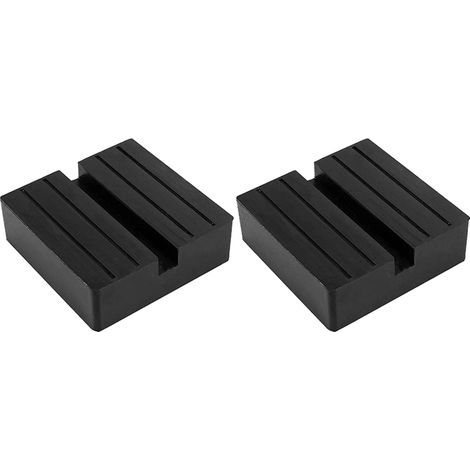 Lot de 2 supports en caoutchouc pour cric de voiture, tampon en caoutchouc cric, accessoire (1/5)