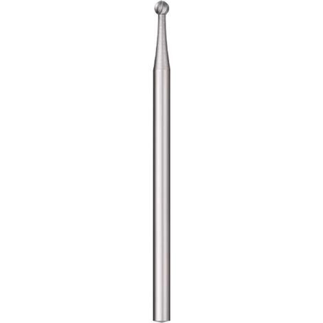 Set mit 2 Diamantspitzen, runde Spitze, 2 mm Arbeitsdurchmesser zum Gravieren und Schnitzen (1/3)