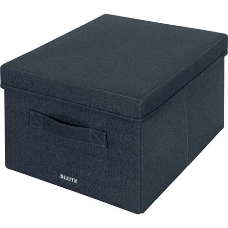 Caja de almacenamiento Leitz 61440089 plegable con asas 2 unidades (1/3)