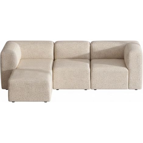 Cubic M canapé chaise longue tourné vers la droite ou la gauche beige. (1/5)