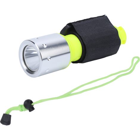 Lampe de plongée compacte étanche portable, robuste pour exploration sous-marine (1/5)