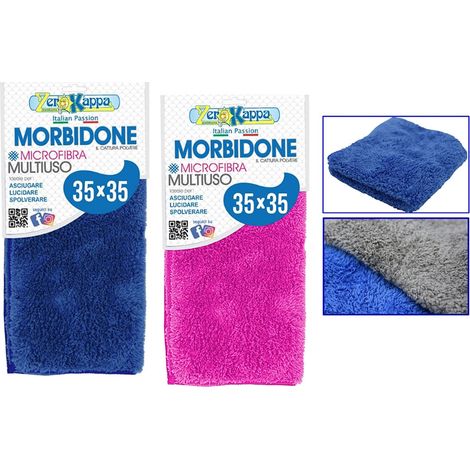PANNO IN MICROFIBRA MULTIUSO 'MORBIDONE' cm 35 x 35
